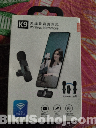 K9 Dual wireless microphone for type-C